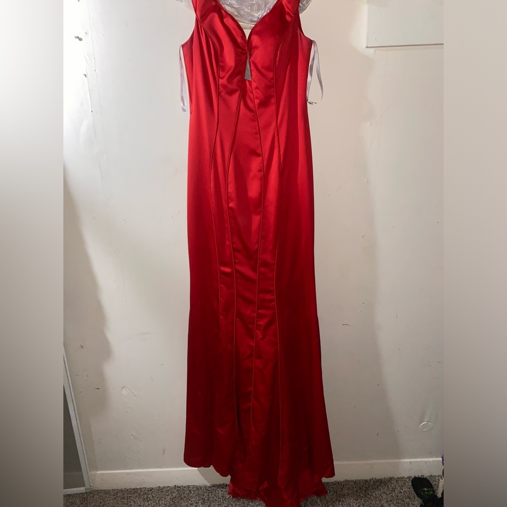 Size 8 red dress